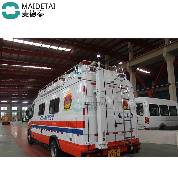 移動人防機動指揮車 基于奔馳威雷815d的應急通信與指揮平臺